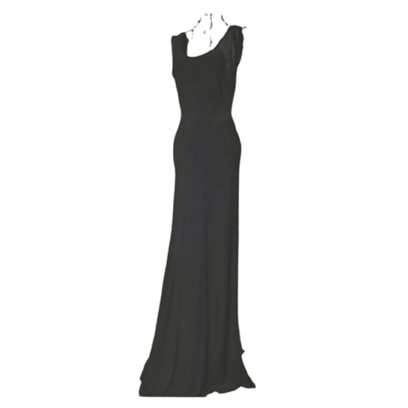 Hottie Floor-Sweeping Backless Dress - Picture 2 of 12